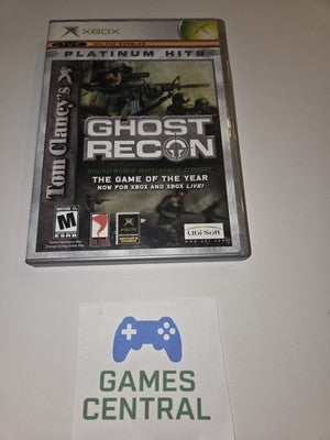 Tom Clancy's Ghost Recon: Platinum Hits (Microsoft Xbox, 2005) CIB COMPLETE