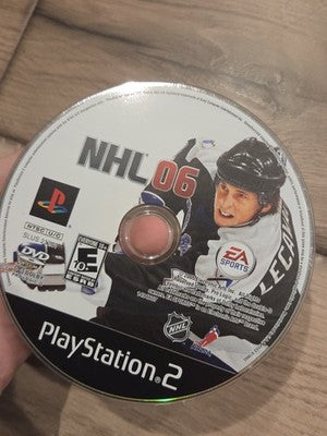 Nhl 06 (Sony PlayStation 2 PS2, 2005) DISC ONLY
