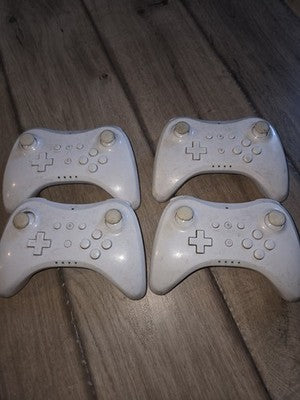 Nintendo Wii U Third Party Wii U Pro Controller Lot 4