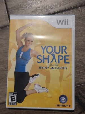 Your Shape: Featuring Jenny McCarthy (Nintendo Wii, 2009) CIB COMPLETE