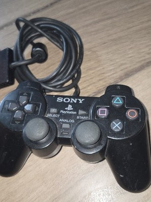 PlayStation 2 PS2 Official OEM Sony DualShock 2 Controller Black Working