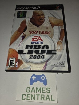 NBA Live 2004 (Sony Playstation 2, 2003) CIB COMPLETE