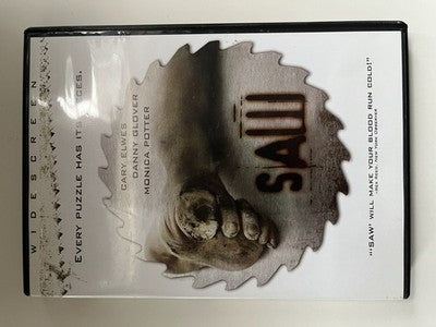 Saw (DVD, 2005) Cary Elwes Danny Glover Monica Potter Michael Emerson