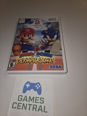 Mario and Sonic at the Olympic Games (Nintendo Wii, 2007) CIB COMPLETE