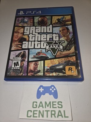 Grand Theft Auto V (Playstation 4, 2014) CASE + MANUAL ONLY