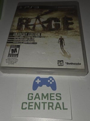 Rage: Anarchy Edition (Sony PlayStation 3 PS3, 2011) NO MANUAL