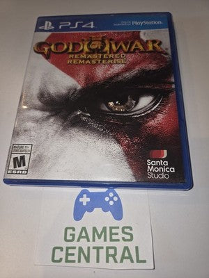 God of War III: Remastered (Sony Playstation 4, 2015) CIB COMPLETE