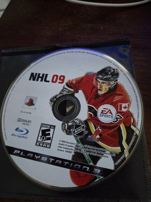 NHL 09 (Sony PlayStation 3, 2008) DISC ONLY