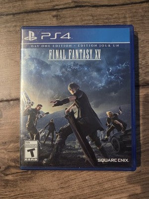 Final Fantasy XV Day One Edition (Sony PlayStation 4 PS4, 2016) CIB COMPLETE