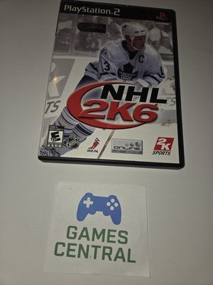 NHL 2K6 (Sony Playstation 2, 2005) NO MANUAL