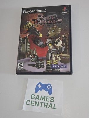 Ruff Trigger the Vanocore Conspiracy (Sony Playstation 2 PS2, 2006) CIB COMPLETE