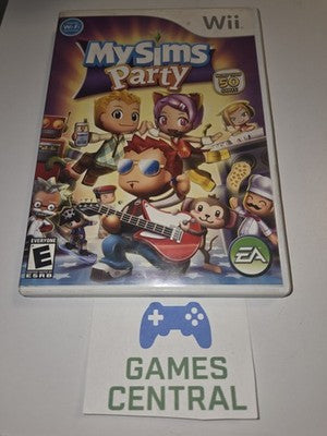 MySims Party (Wii, 2009) CIB COMPLETE