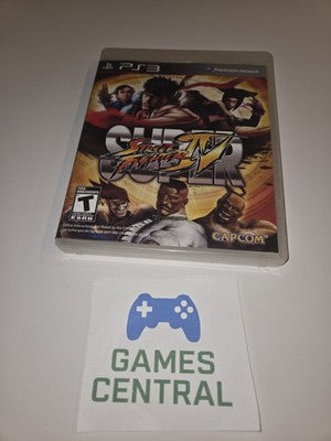 Super Street Fighter IV (Sony Playstation 3, 2010) CIB COMPLETE