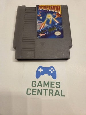 To the Earth (Nintendo NES, 1989) CART ONLY