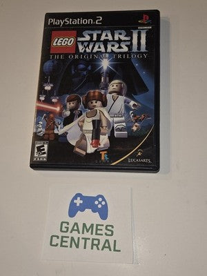 LEGO Star Wars II 2 The Original Trilogy (Sony Playstation 2, 2005) CIB COMPLETE