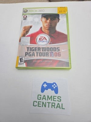 Tiger Woods PGA Tour 06 (Microsoft Xbox 360, 2005) CIB COMPLETE