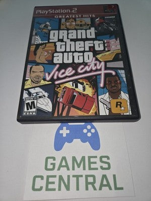Grand Theft Auto Vice City: Greatest Hits (Sony Playstation 2, 2002) CIB NO MAP
