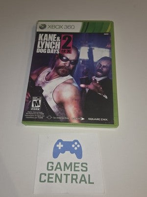Kane & Lynch 2: Dog Days (Microsoft Xbox 360, 2010) CIB COMPLETE