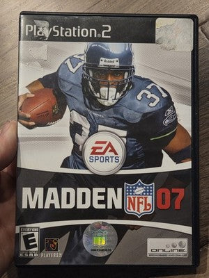 Madden NFL 07 (Sony PlayStation 2 PS2, 2006) CIB COMPLETE