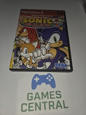 Sonic Mega Collection Plus (Sony Playstation 2 PS2, 2004) NO MANUAL