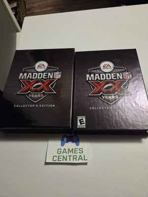 NFL Madden XX 1989-2009 Collector's Edition (Sony PlayStation 3, 2009) CIB