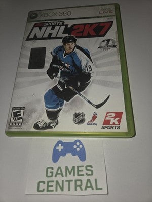 NHL 2K7 (Microsoft Xbox 360, 2006) NO MANUAL