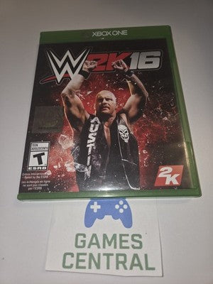 WWE 2K16 (Xbox One, 2015) CASE + MANUAL ONLY
