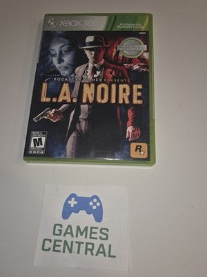 L.A. Noire (Microsoft Xbox 360, 2011) CIB COMPLETE