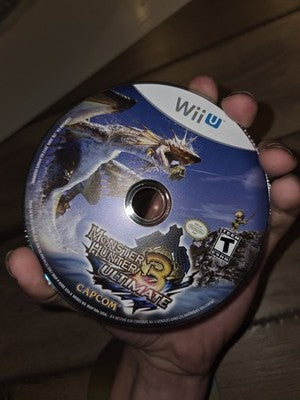 Monster Hunter 3 Ultimate (Nintendo Wii U, 2013) DISC ONLY