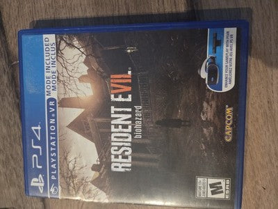 Resident Evil 7: Biohazard Psvr (Sony Playstation 4, 2017) NO MANUAL