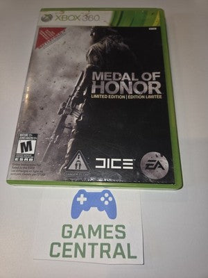 Medal of Honor Warfighter: Limited Edition (Microsoft Xbox 360, 2012) NO MANUAL