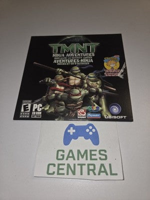 TMNT Ninja Adventures Mini-Game Activity Center (PC CD-ROM, 2007) CIB COMPLETE