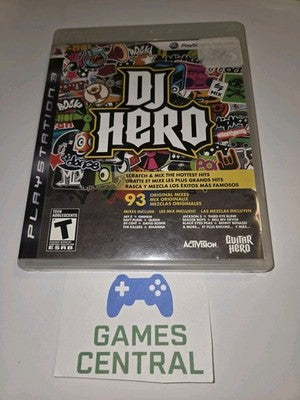 DJ Hero (Sony Playstation 3, 2009) CIB COMPLETE