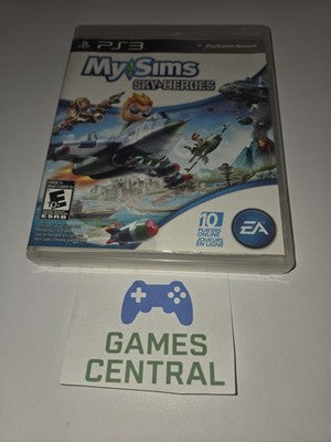 My Sims Sky Heroes (Playstation 3, 2010) CASE + MANUAL ONLY