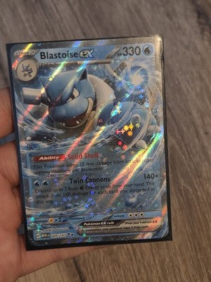 Pokemon TCG - Blastoise ex 009/165 Double Rare Pokemon 151 Near Mint