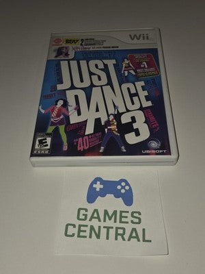 Just Dance 3 (Nintendo Wii, 2011) CIB COMPLETE