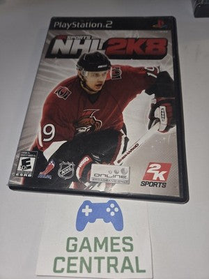 NHL 2K8 (Sony PlayStation 2 PS2, 2007) CIB COMPLETE