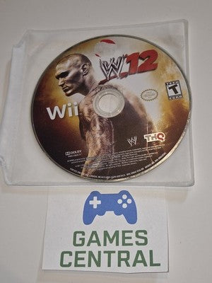 WWE '12 (Nintendo Wii, 2011) DISC ONLY
