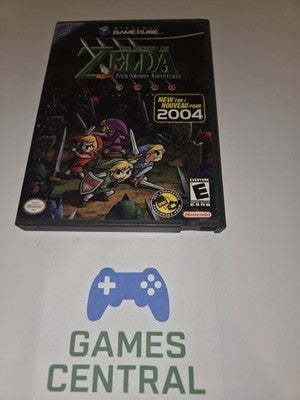 Zelda Four Swords Adventures (Gamecube, 2004) CIB COMPLETE