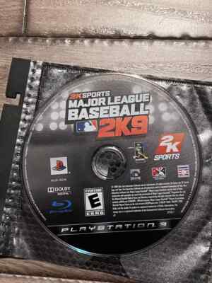 Major League Baseball 2K9 (Sony Playstation 3, 2009) DISC ONLY