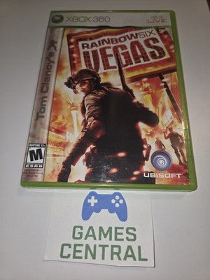 Tom Clancy's: Rainbow Six Vegas (Microsoft Xbox 360, 2006) CIB COMPLETE