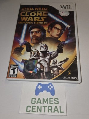 LEGO Star Wars: The Clone Wars Republic Heroes (Wii, 2011) NO MANUAL
