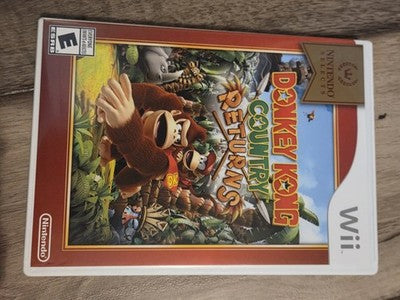 Donkey Kong Country Returns (Wii, 2010) CIB COMPLETE