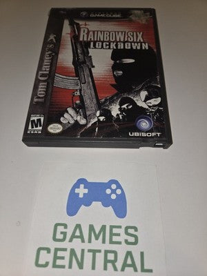 Tom Clancy's Rainbow Six 3 Lockdown (Nintendo Gamecube, 2005) CIB COMPLETE