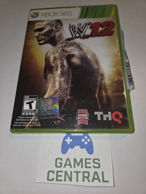 WWE '12 (Microsoft Xbox 360, 2011) CIB COMPLETE