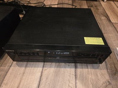 Sony CDP-C225 5 Disc CD Changer Player Vintage 1993 TESTED WORKING