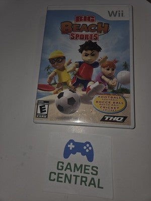 Big Beach Sports (Nintendo Wii, 2008) CIB COMPLETE