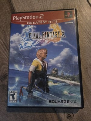 Final Fantasy X 10: Greatest Hits (PlayStation 2 PS2, 2001) CASE MANUAL ONLY