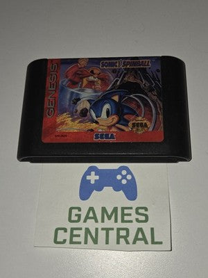 Sonic Spinball (Sega Genesis, 1993) CART ONLY