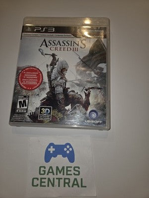 Assassin's Creed III 3 (Sony Playstation 3, 2012) NO MANUAL